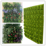 壁挂种植袋垂直绿化墙自动浇灌垂直植物墙立体花盆阳台植物育苗袋
