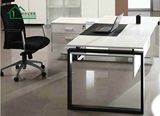 现代简约办公家具主管桌经理桌大班台单人办公桌板式新款老板桌子