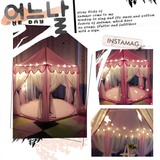 韩国六角超大儿童帐篷游戏屋室内益智公主城堡宝宝蒙古包玩具屋