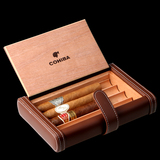 古巴雪茄盒便携式雪松木雪茄盒雪茄保湿盒 保湿箱保湿柜雪茄烟盒