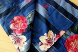 日本和服浴衣女长款蓝 日式正装纯棉和服正规夏日祭温泉和服
