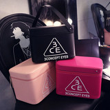 3ce化妆包韩国可爱防水大容量化妆品化妆箱专业手提多层收纳箱