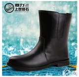 回力秋冬新款短筒雨鞋韩国韩版加绒保暖马丁女士水鞋时尚雪地皮靴