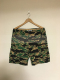 现货 日本代购 BAPE TIGER CAMO 6POCKET虎纹迷彩6口袋工装短裤