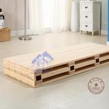 实木板床垫单双人简易折叠床架榻榻米硬板铺板松木平板床木板