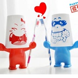 创意卡通漱口杯塑料刷牙杯情侣杯水杯儿童牙刷杯牙缸杯牙刷筒