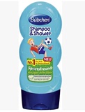 德国Bubchen宝比珊儿童运动男孩足球小子洗发沐浴二合一230ml