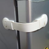 日本正品儿童保护安全锁冰箱锁抽屉马桶柜门宝宝防开门软锁扣软锁
