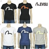 韩国直邮正品代购 Evisu 16夏情侣款简约时尚短袖T恤 EO2UTS902