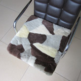 冬季正品清仓纯羊毛坐垫羊剪绒短毛椅子垫办公室防滑加厚电脑椅垫