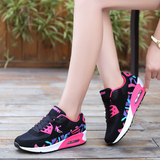夏季透气女鞋韩版运动鞋女网鞋平底休闲鞋单鞋跑步鞋学生气垫鞋女
