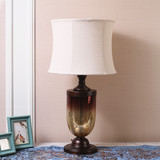 新古典欧式美式我是客厅简约现代中式装饰台灯 创意高档玻璃台灯