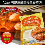 天满屋食品 韩国进口料理味之源芝士夹心炒年糕/奶酪年糕火锅500g