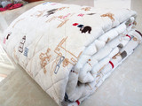 出口日本原单 双人珊瑚绒防滑床单 薄床垫 榻榻米垫190*240cm