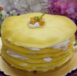 自制黄桃榴莲芒果水果千层蛋糕甜品班戟方法套装套餐烘焙原料材料