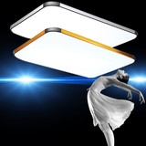 LED吸顶灯铝材灯 现代简约长方形灯平板灯饰客厅新款苹果铝材led