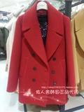 ◆依人舍◆ 韩国正品代购 ZOOC 2015反季时尚毛呢大衣Z154MSG702
