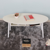 创意茶几简约现代简易小桌子客厅椭圆形咖啡桌
