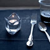 +milk ikea宜家玻璃烛台欧式烛光晚餐创意婚庆蜡烛杯道具餐桌摆件