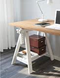 IKEA 宜家代购 杰顿 / 芬沃尔德 桌子 实木书桌 电脑桌办公写字桌