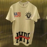 香港代购16春夏Aape正品女装时尚新款短袖T恤W2662