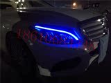 15款奔驰 W205 C200  智慧型大灯 智能高配大灯 双透镜大灯 LED灯