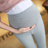 孕妇裤韩国代购2016春装新款孕妇打底裤加厚弹力棉可调节紧身长裤