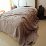 【天天特价】纯棉床单单件平纹纯色简约灰色1.5 1.8m米床特价清仓