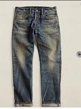 现货RRL Low Straight jean袋花牛仔裤 日本棉 美国产W31 W33 w34