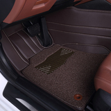 2015款2016夏天北京现代IX35悦动名图瑞奕全包丝圈皮革3D汽车脚垫