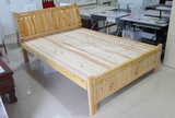 特价全实木床 香柏木床1.2米单人床1.5米1.8m双人龙眼床简约现代