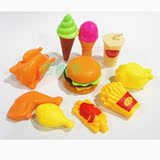 儿童过家家幼儿认知仿真食物益智认知玩具麦当劳汉堡包可乐薯条