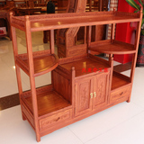红木茶水柜 非洲花梨木茶水柜 中式实木简约储物柜餐边柜茶水柜子