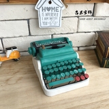 zakka复古创意老式打字机拍摄道具咖啡馆酒吧桌面摆件家居装饰品