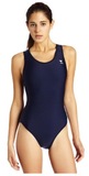 专柜正品代购T*YR高级游泳队专用 宽肩带连体女专业运动比赛 泳衣