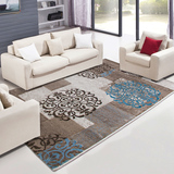 东升地毯 现代简约客厅地毯 美式现代简约卧室沙发茶几地垫浅色