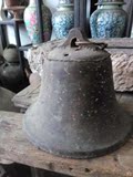 古玩杂项收藏民俗明清老石雕老铜器老瓷器 清代铁器老物件铁铃铛
