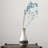 现代简约 艺术雪花釉陶瓷花瓶客厅电视柜插花摆件装饰品