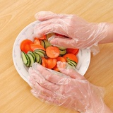 一次性手套薄膜塑料加厚厨房清洁餐饮烧烤食品透明家用批发