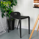 马椅 换鞋凳 创意矮凳设计师椅子 塑料凳子宜家个性简约现代餐椅