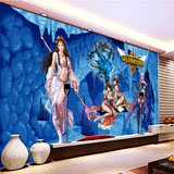 3D英雄联盟游戏动漫人物冰山网吧背景墙壁纸卧室大型无缝墙纸壁画