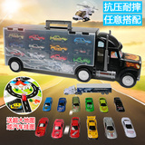 儿童玩具大货柜车运输车套装合金汽车滑行大货车卡车小汽车玩具