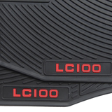 丰田兰德酷路泽LC100LC200专用脚垫橡胶防水普拉多2700/4700霸道