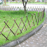 竹竿竹拉网花园装饰网格围栏菜园栏杆竹支架栅栏竹子伸缩篱笆围栏