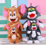 毛绒玩具批发猫和老鼠公仔汤姆杰瑞儿童节礼物玩偶布娃娃创意卡通