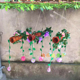 幼儿园吊饰装饰品创意挂饰 环境布置欧式田园风透明圆球水滴挂饰