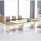 深圳办公家具会议桌板式办公桌长桌简约现代大小型长方形开会桌椅