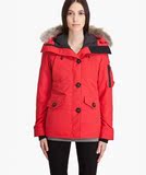 加拿大代购鹅绒女款羽绒服滑雪服保暖防水防风可以抵抗零下40度