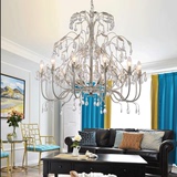 美式吊灯现代简约客厅灯具北欧田园创意个性铁艺复古餐厅卧室吊灯