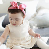 韩国女婴儿童发饰兔耳朵头带宝宝发带欧美时尚发夹幼儿发箍头饰品